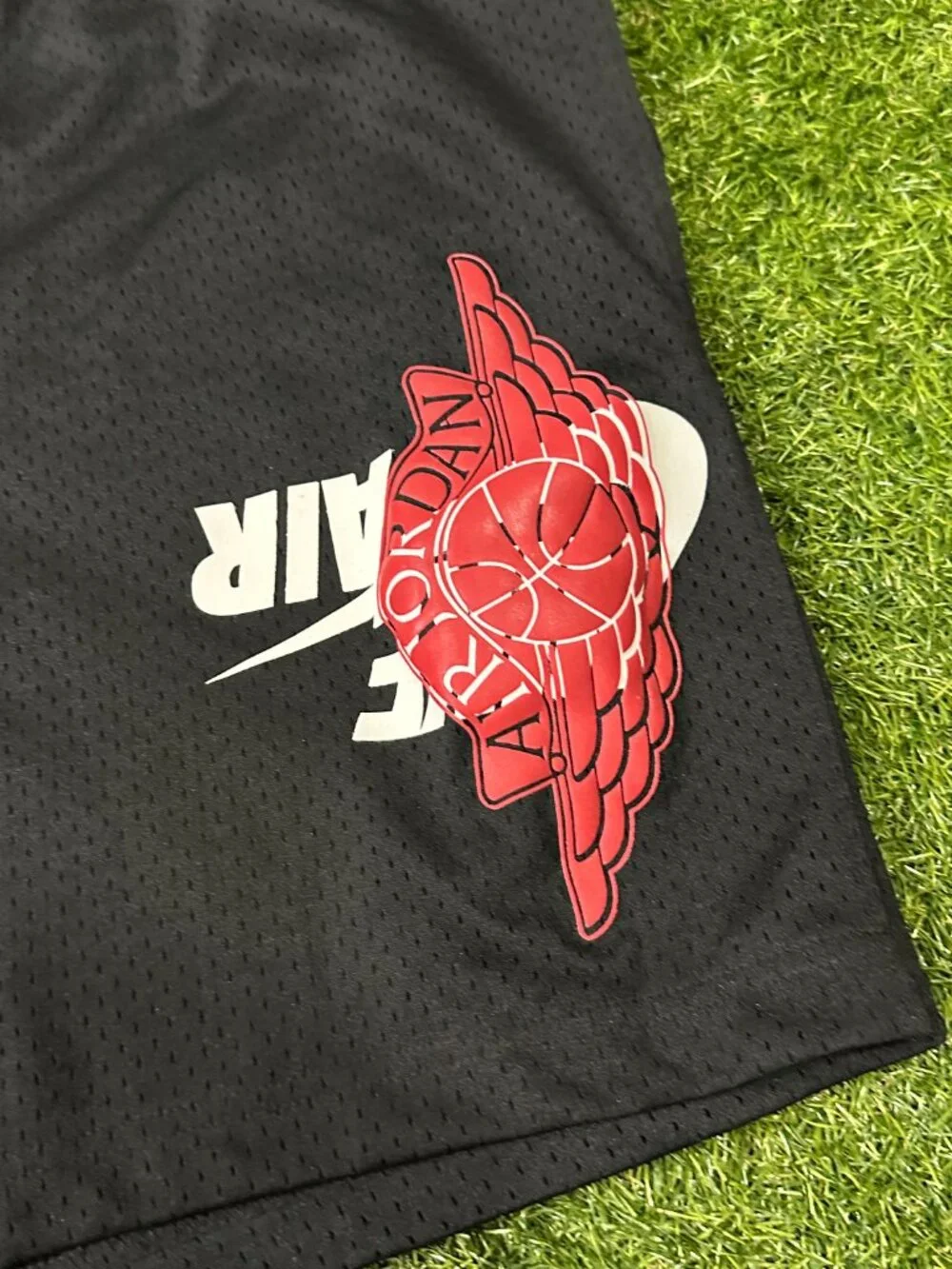 Air Jordan Wings Breathable Basketball Sports Shorts Men's Black BQ8482-010